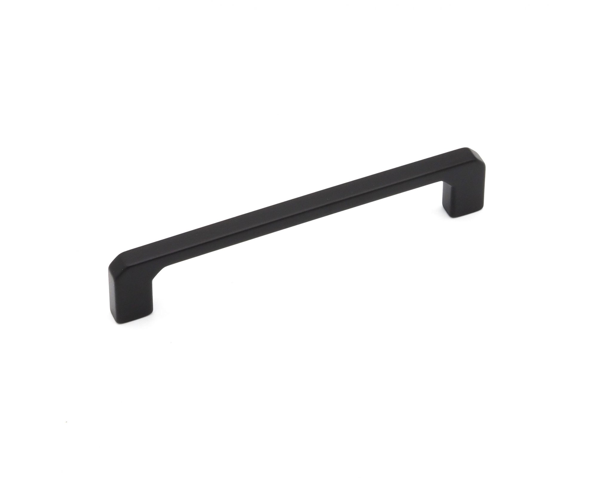 128mm Matt Black D Kitchen Cupboard Handle Select Components