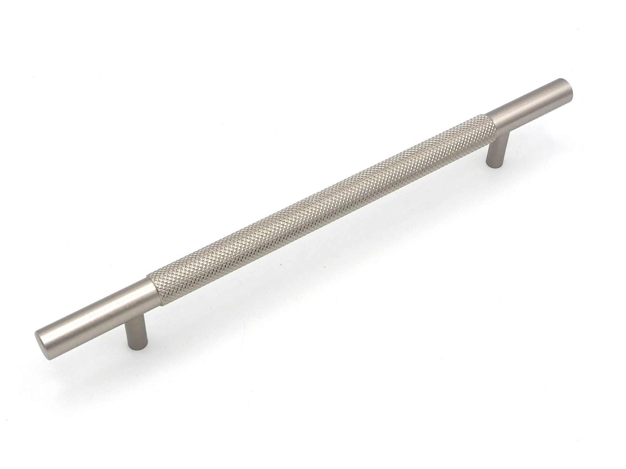 160mm Knurled Brushed Nickel Bar Handle Select Components