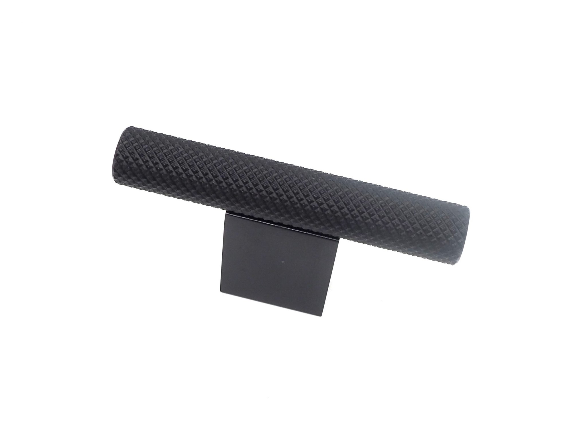 Knurled Matt Black Kitchen Cupboard Knob Select Components