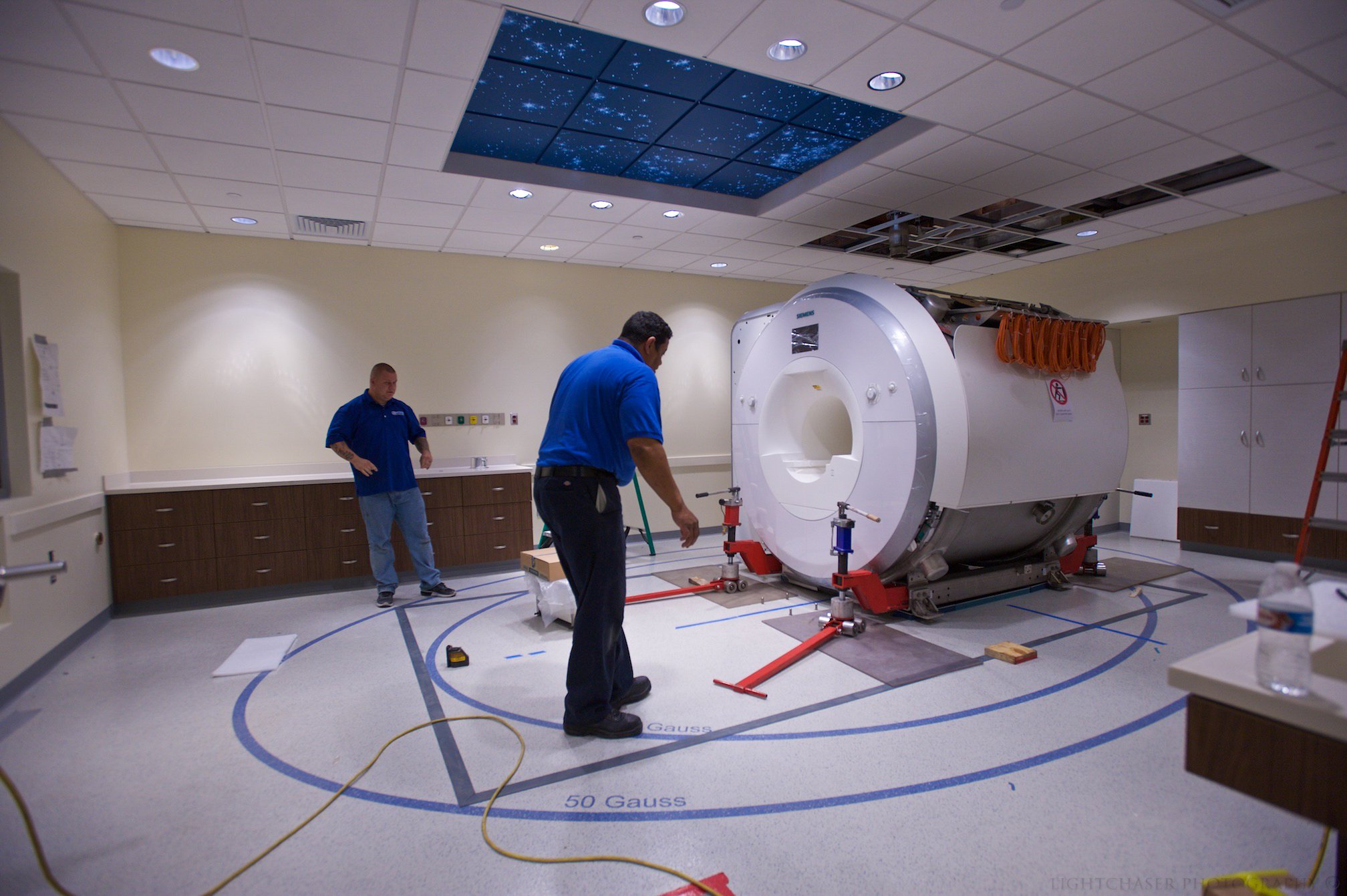 FreeStyle DigiTile Laboratory Flooring from SelecTech Inc.