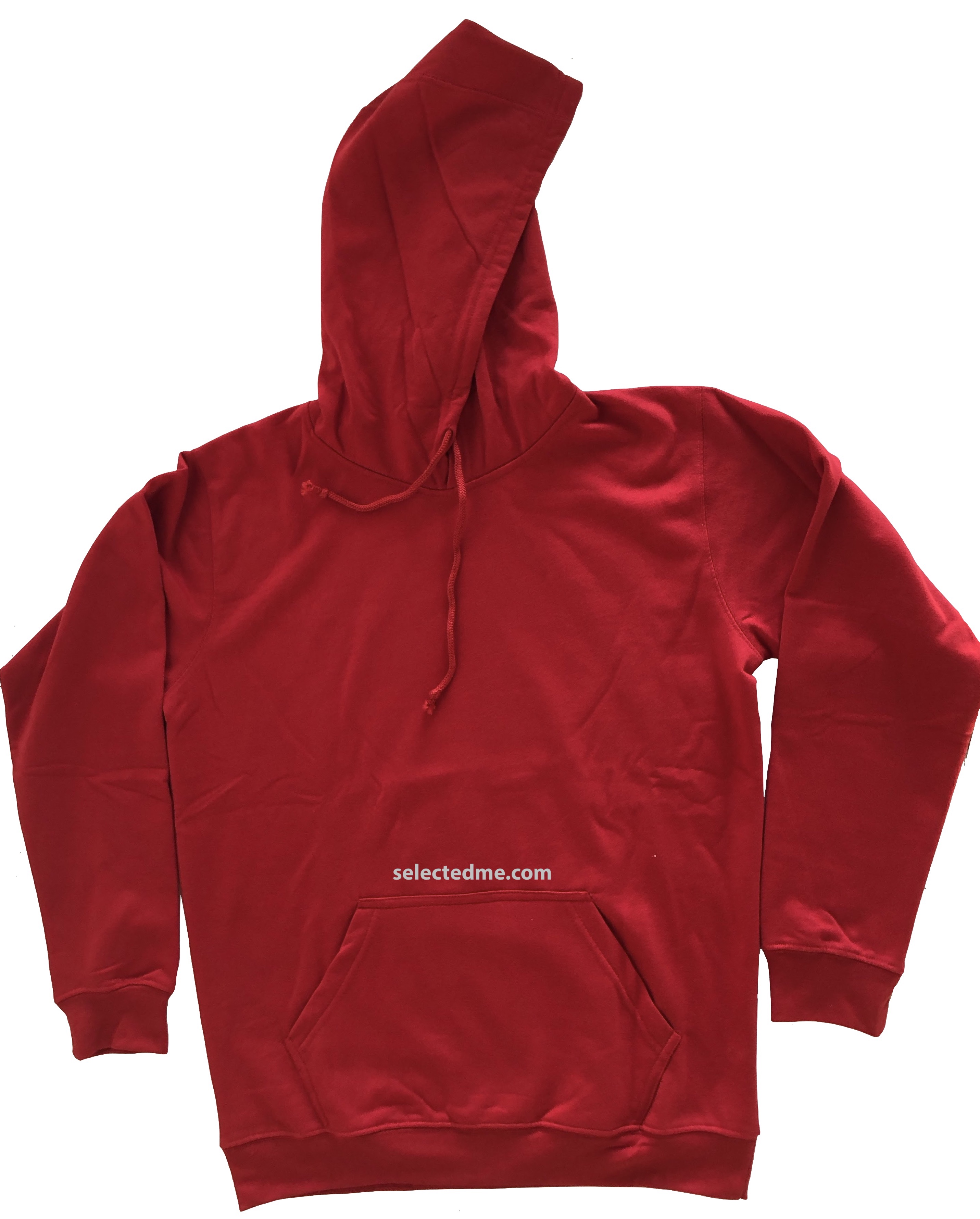 Red Fleece Jacket Hoodie Red Fleece Jackets without Zip, Long sleeves