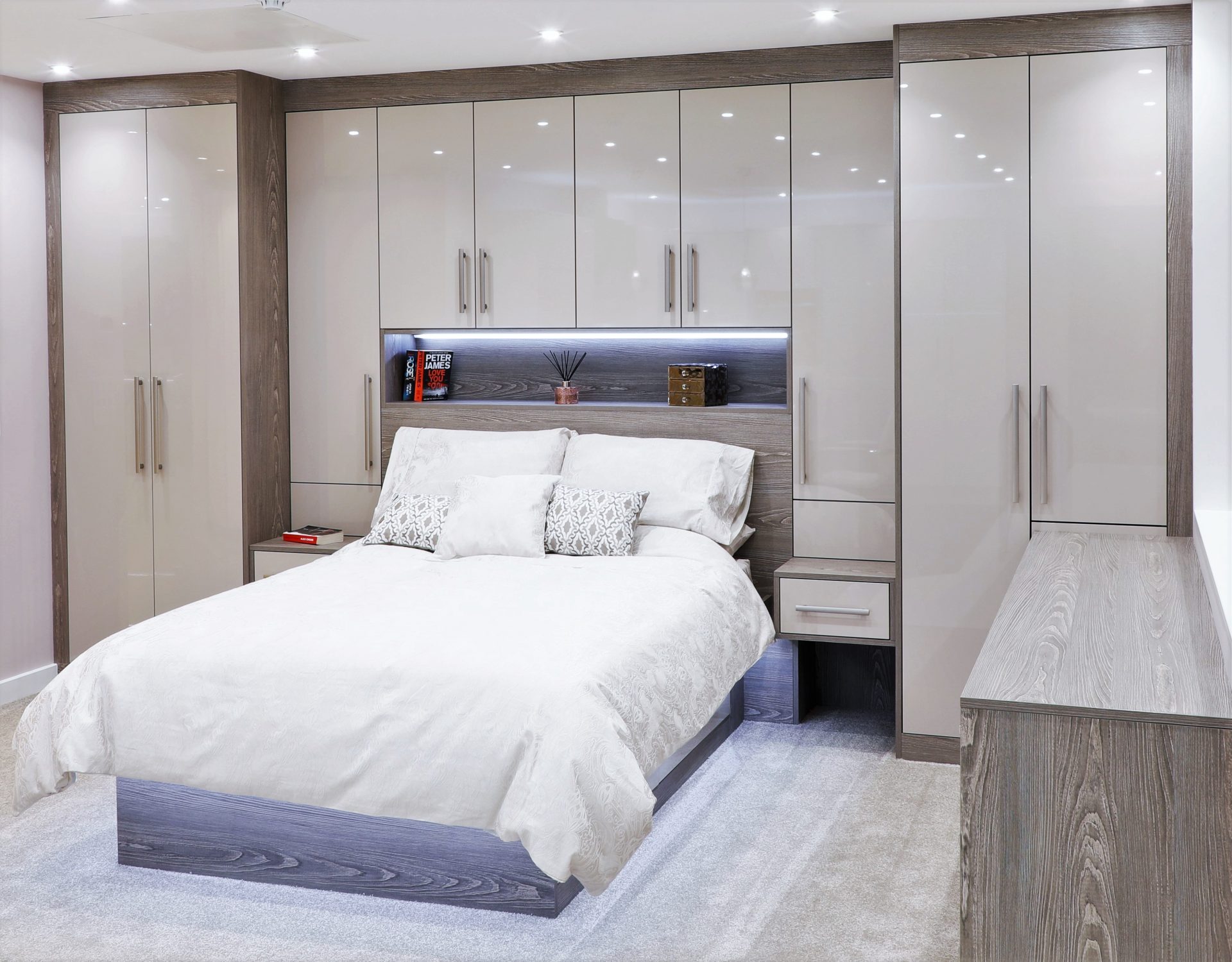 Bespoke wardrobe and bedroom design in Dorset Select Interiors