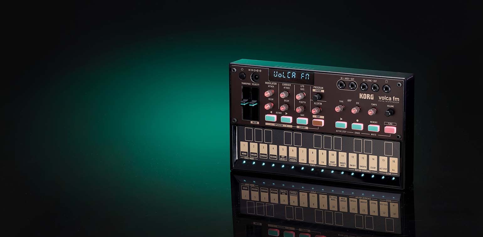 Volca fm 2 Adds Additional Polyphony, Additional MIDI Connectivity Selector