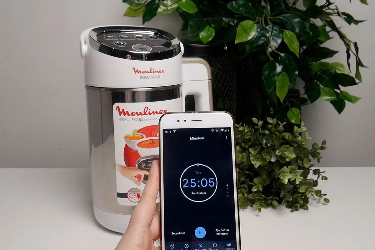 Moulinex Easy Soup muy "easy" de usar