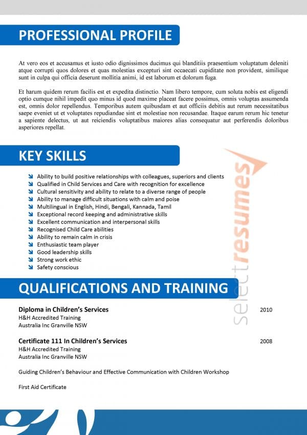 Community Design 005 Select Resumes