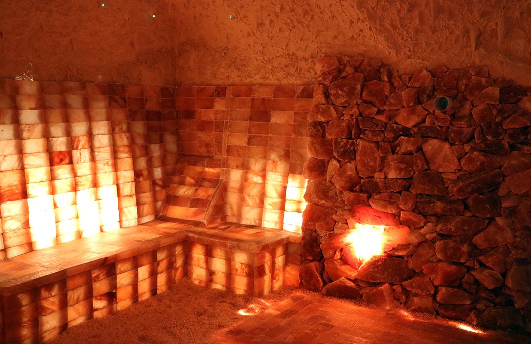 Himalayan Cave in Mentor Salt Cave Construction By Select Salt