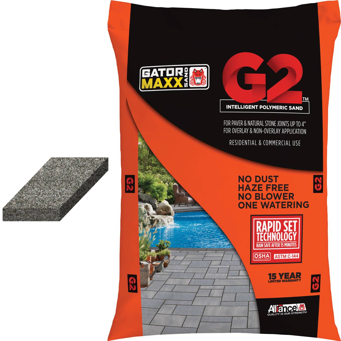 GATOR MAXX G2 POLYMERIC SAND (GREY) 50LB Select Stone