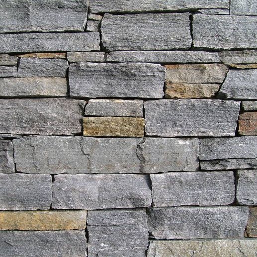 GET REAL STONE THIN VENEER SPLITFACE LEDGE DIAMOND RIDGE FLATS