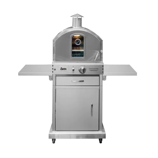 THE FREESTANDING OUTDOOR OVEN LIQUID PROPAN Select Stone