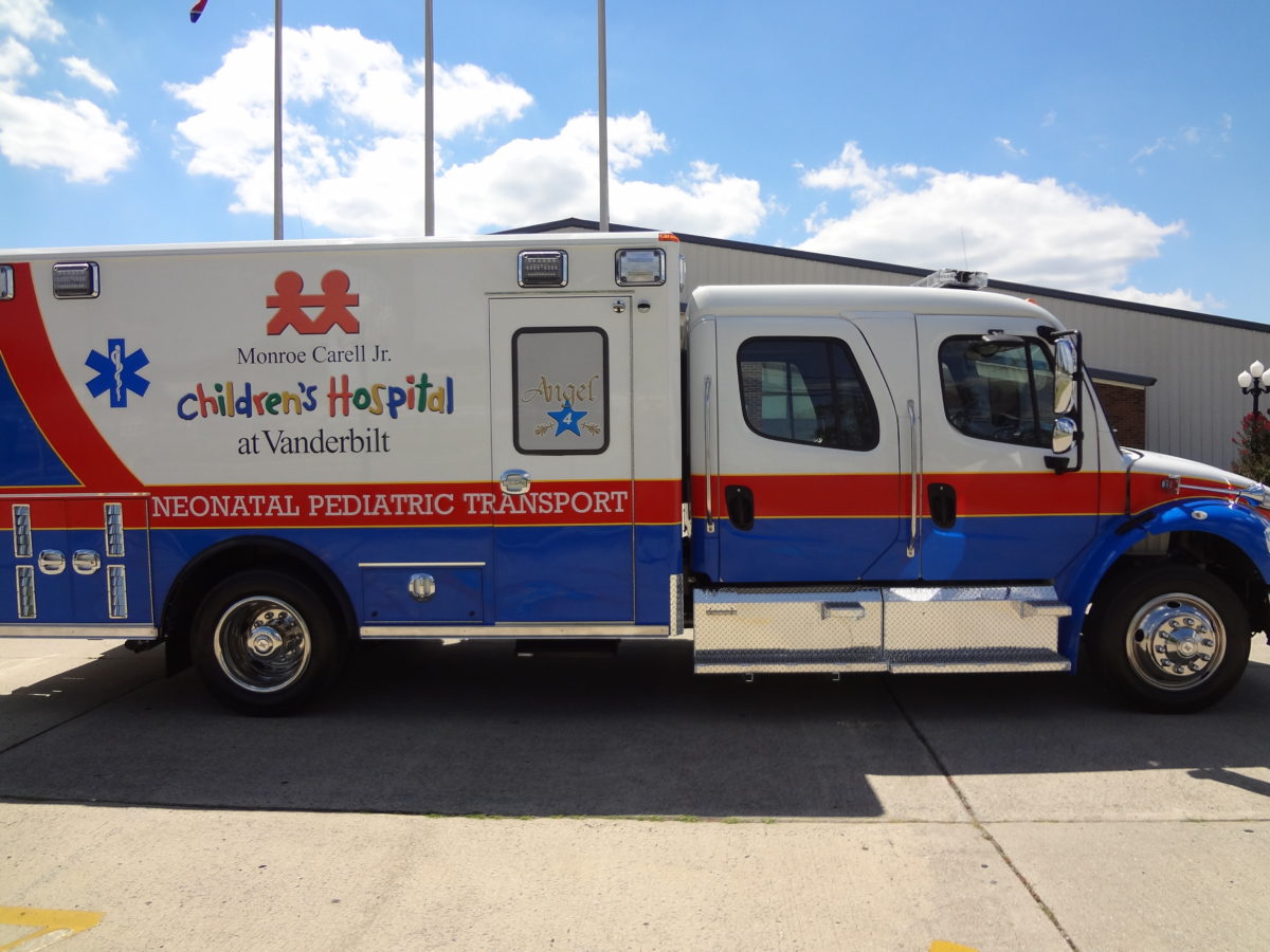Select Tech Ambulances LLC Vanderbilt Children’s Hospital