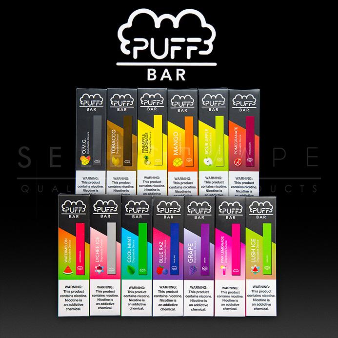 Select Vape Puff Bar Disposable ECigs