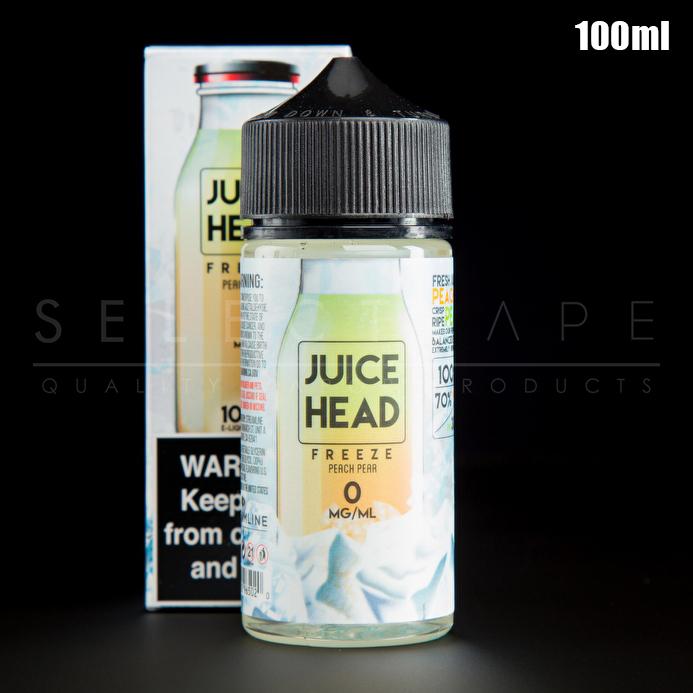 Juice Head Freeze Peach Pear Eliquid 100ml Select Vape