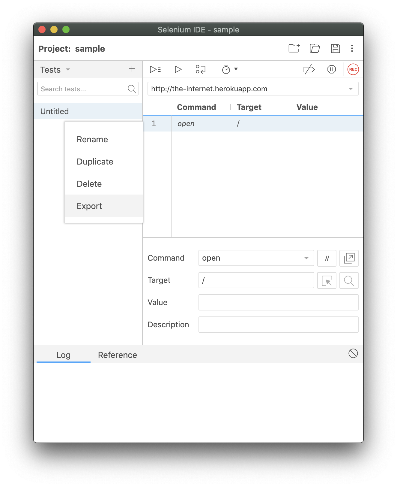 How to convert commands recorded in selenium IDE to Java? Stack Overflow