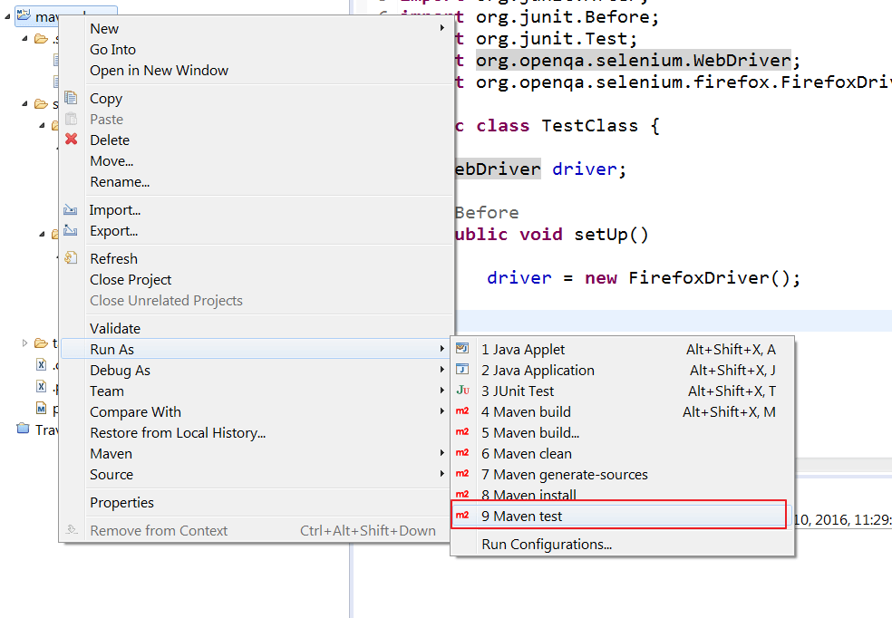 Run Test Automation Scripts in Command Prompt With MAVEN SELENIUM