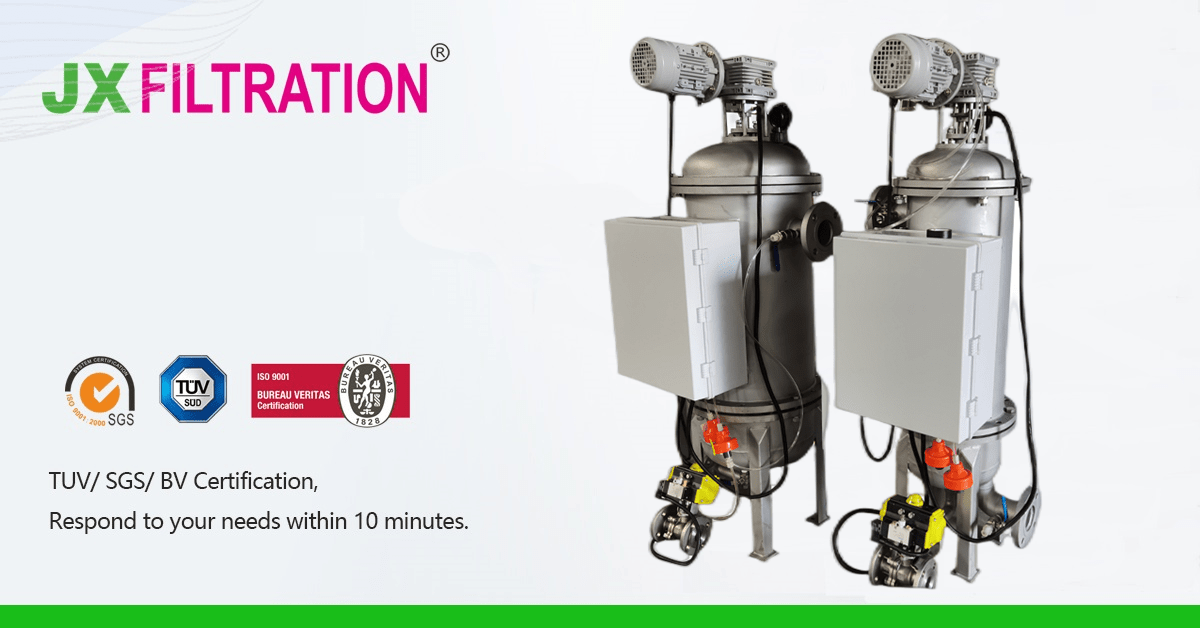 Classification of Selfcleaning Filters Selfcleaning Filter