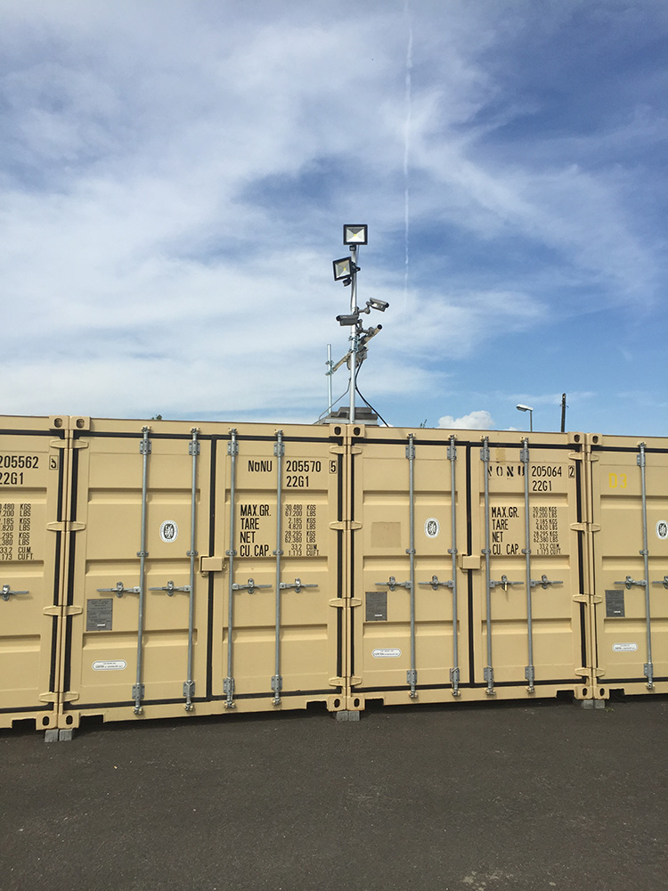 Customer experiences Self Storage Containers