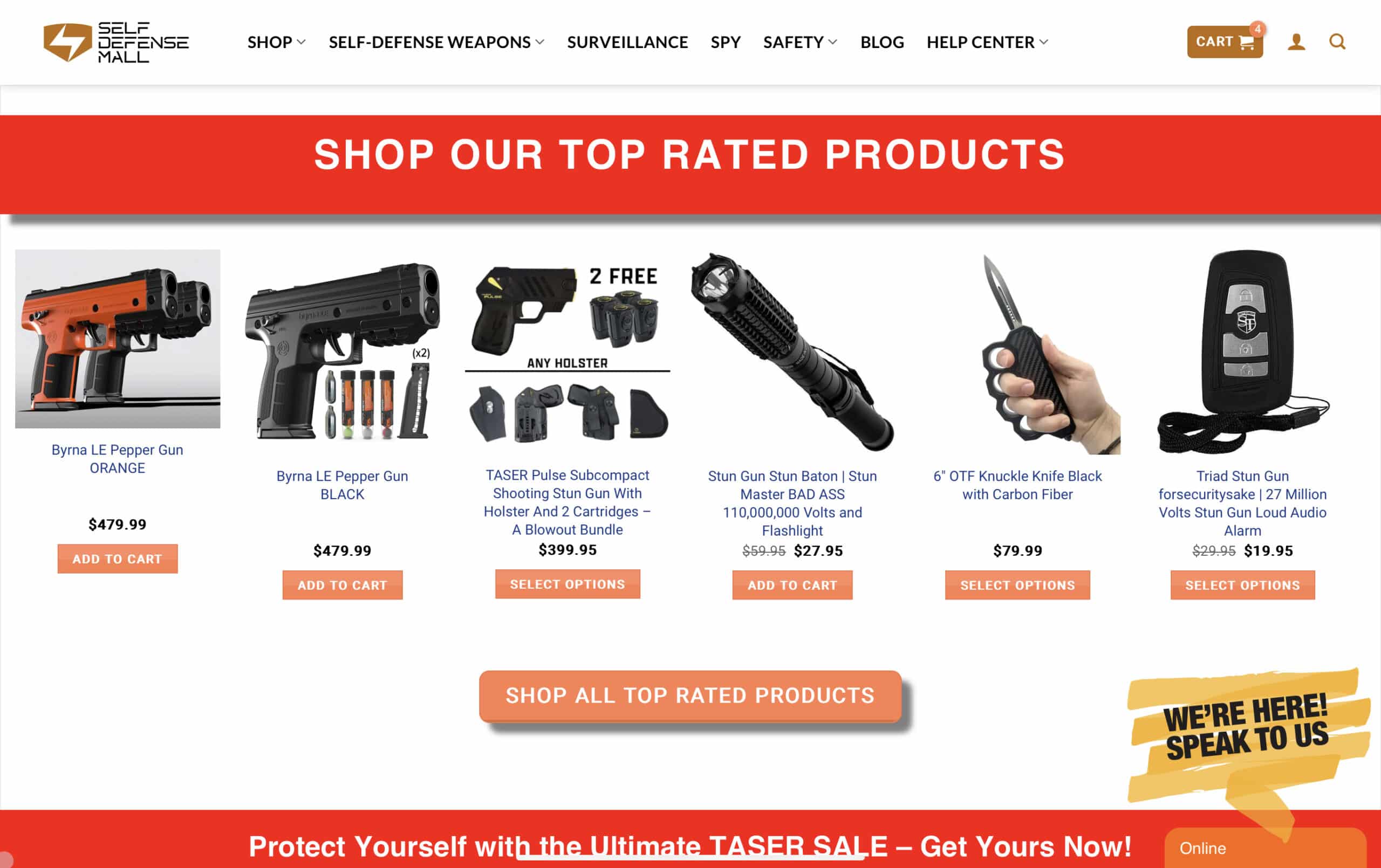 Explore Self Defense Shops Online Unpacking Self Defense Mall