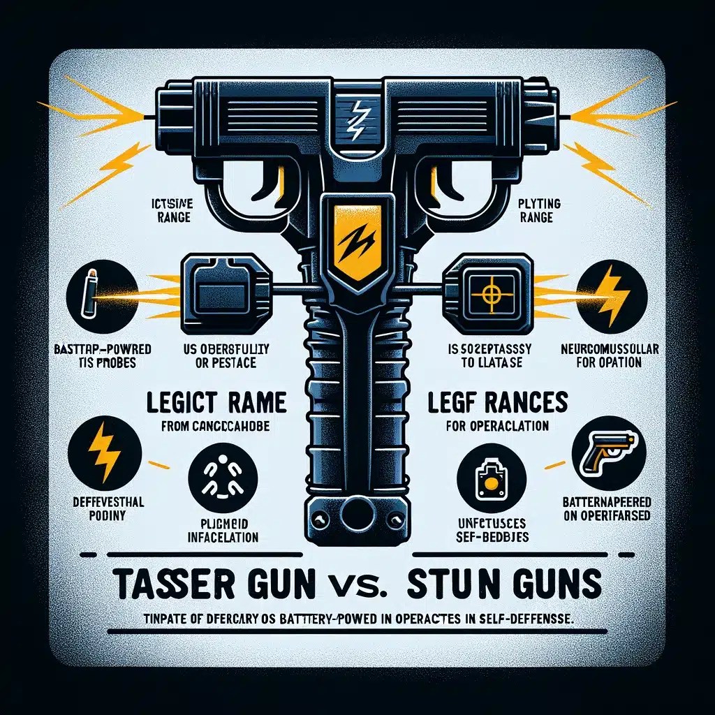 TASER vs Stun Gun Ultimate SelfDefense Guide
