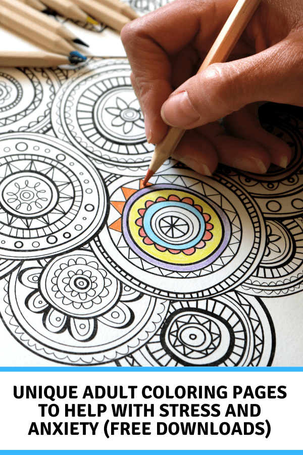 Printable Unique Adult Coloring Pages (Free Downloads) Self