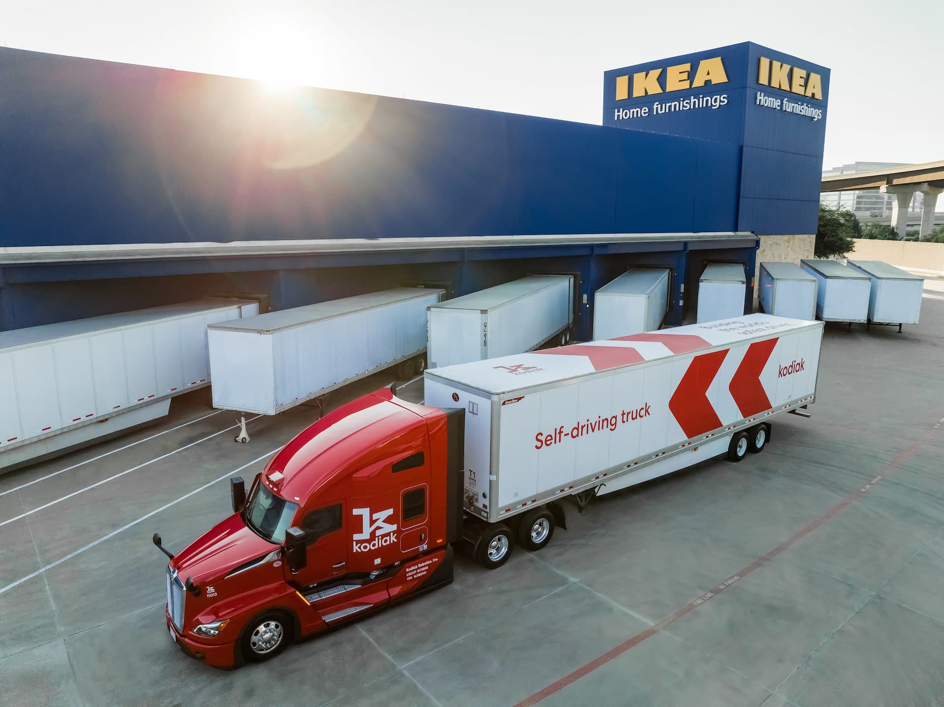 Kodiak Robotics and IKEA Announce Cooperation for Autonomous Freight