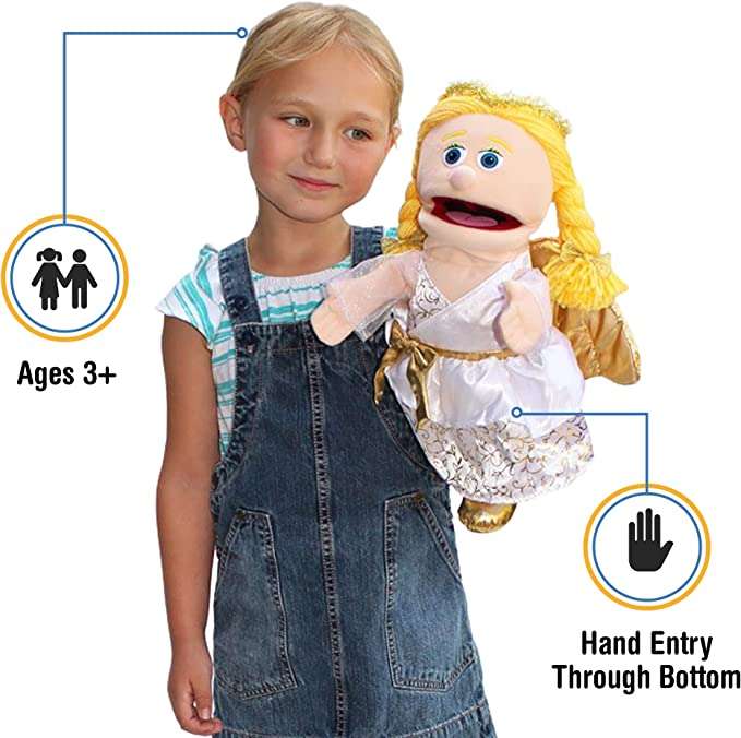 Silly Puppets 14″ Angel Self Esteem Shop