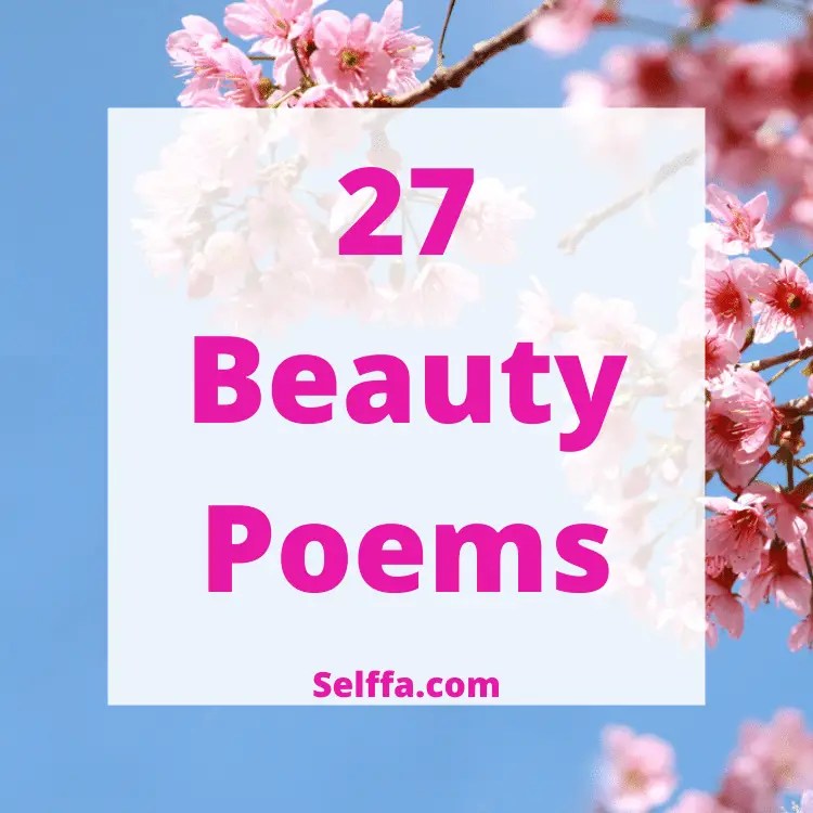 27 Beauty Poems SELFFA