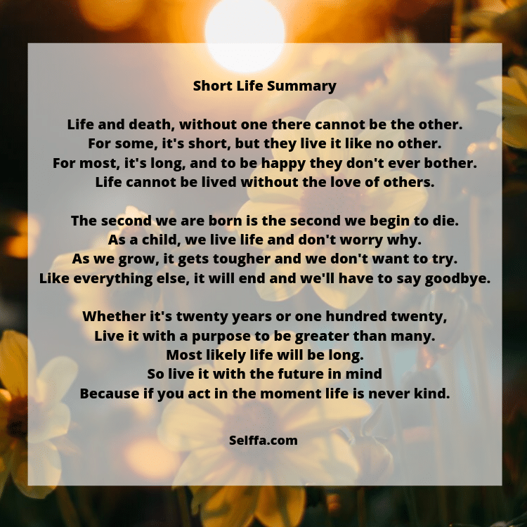 26 Poems About Struggles SELFFA