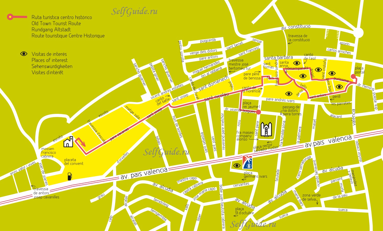 Benissa Spanje Kaartech Бенисса (Benissa), Коста Бланка достопримечательности, путеводитель