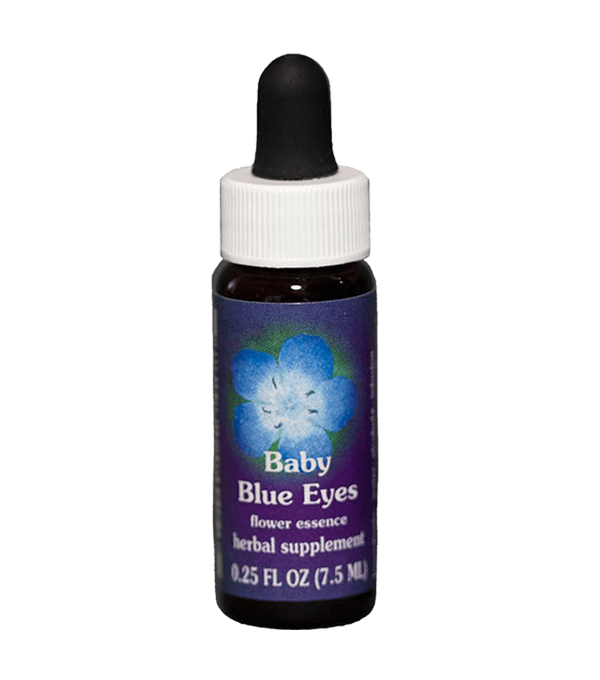 Baby Blue Eyes, F.E.S. Californian, Flower Essence Self Heal Distributing