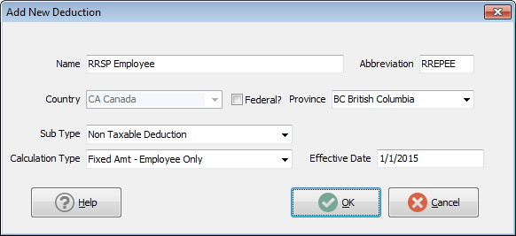 Pension Adjustment