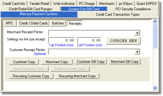 Set up credit card processing for renewals