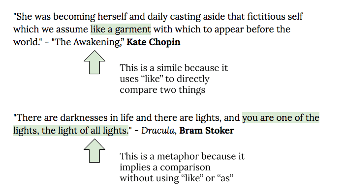 In Poetry And Fiction The Main Reason