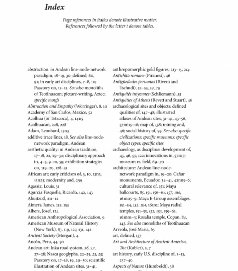 How to Index NonFiction