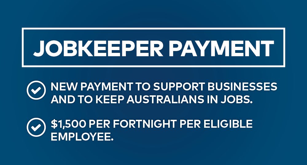 The Australian Government has launched the JobKeeper program Self