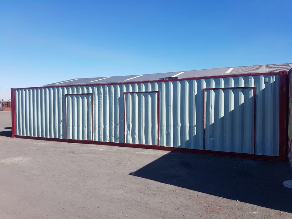 Self storage in Alberton small, single and double containers at