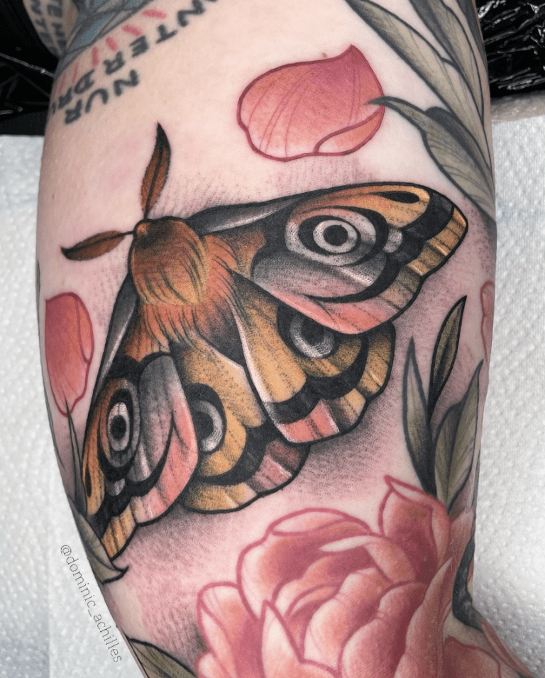 Moth Tattoos What They Mean And Tattoo Ideas Self Tattoo