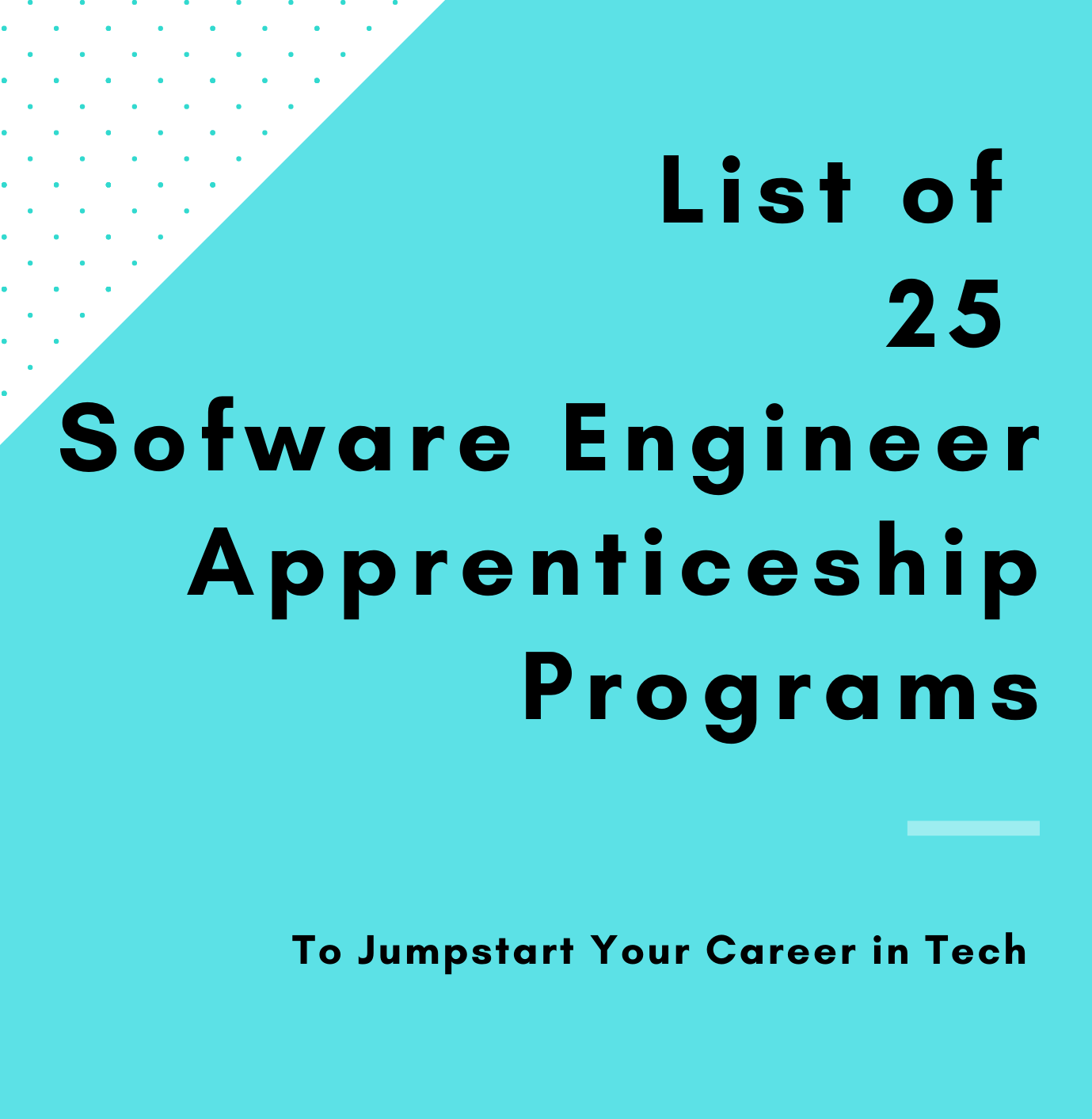 List of 25 Software Engineer Apprenticeship Programs (ebook) Self
