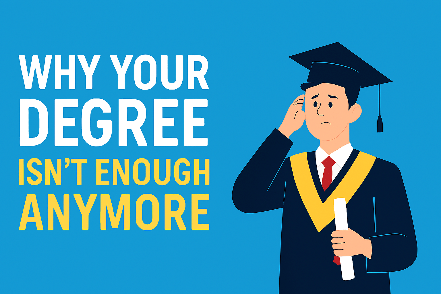 Why Your Degree Isn't Enough Anymore Selfyze