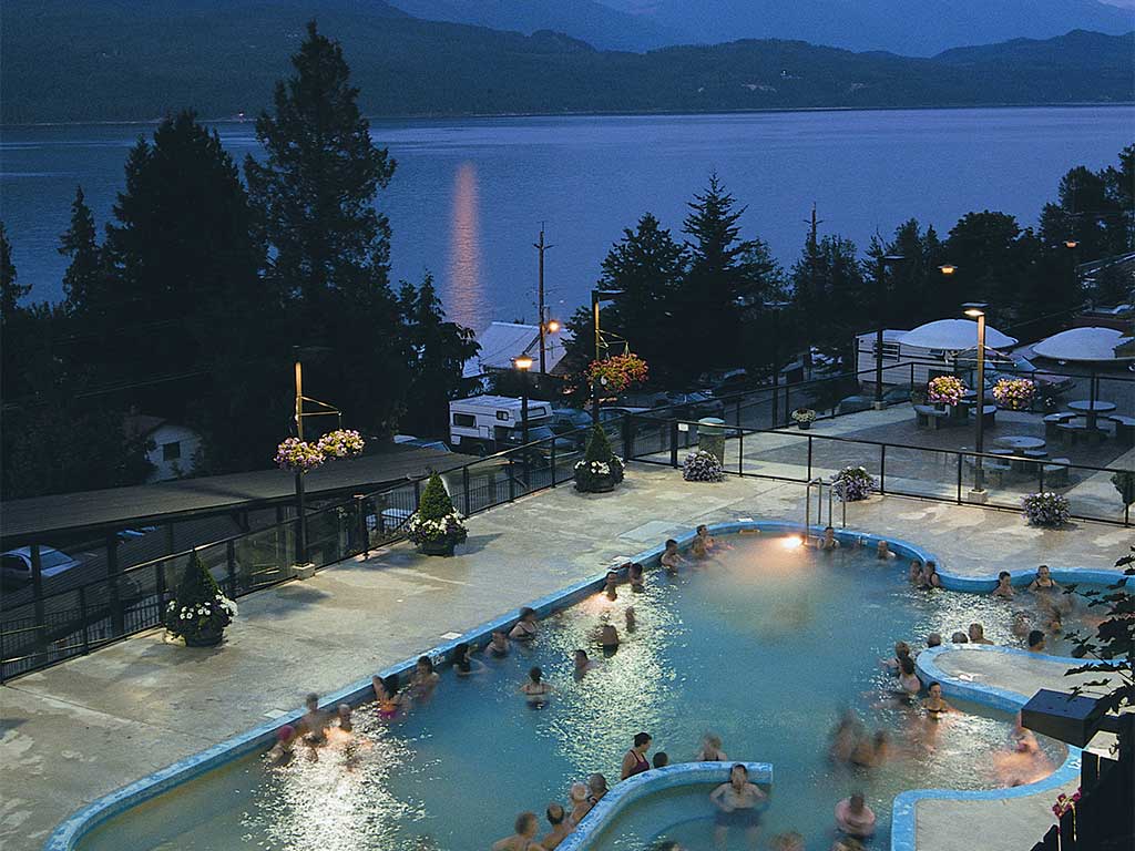 Ainsworth Hot Springs Resort Hot Springs Near Spokane