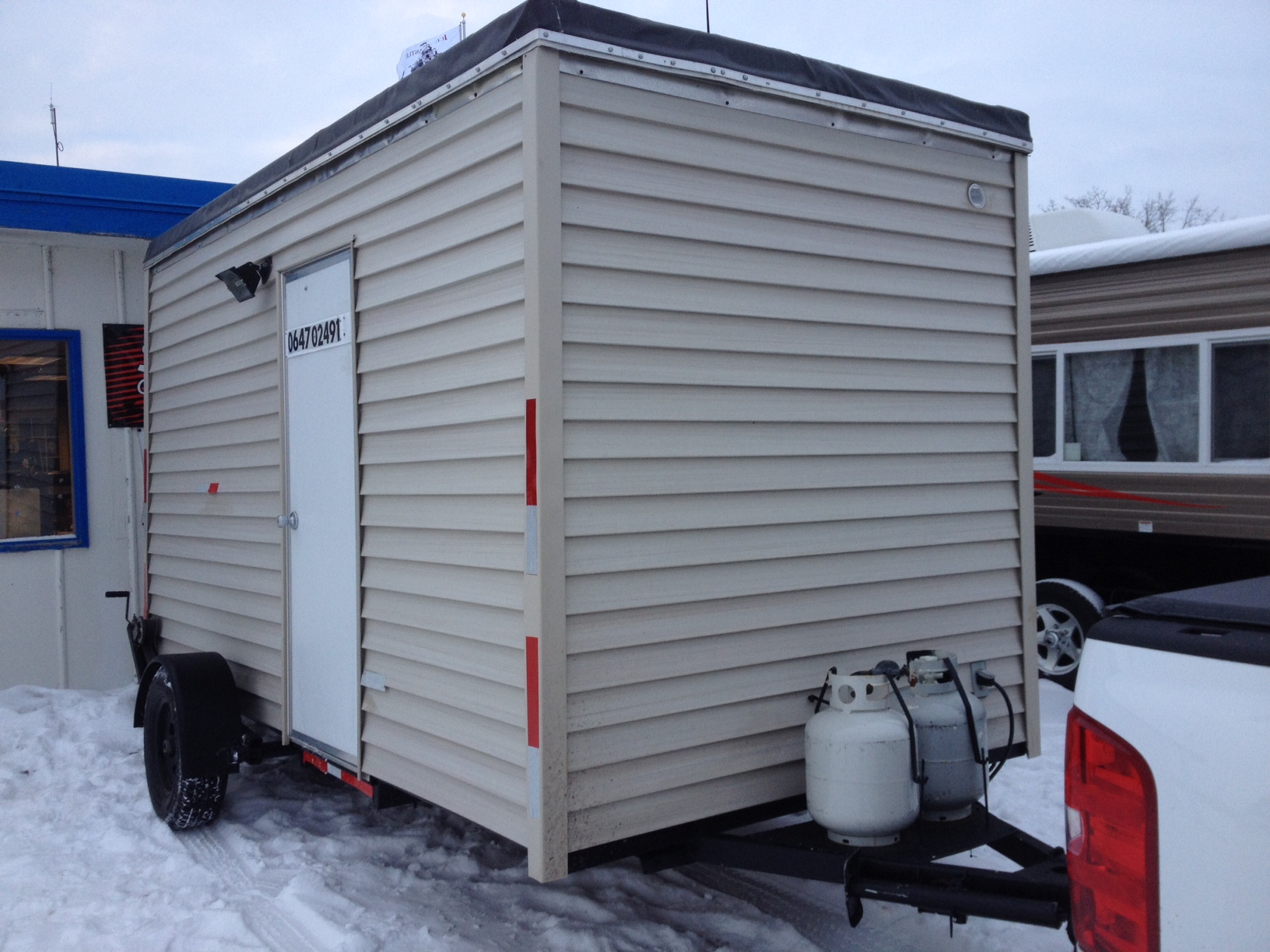 Classified Ad Fish House for Sale Red Lake MN Ice Fishing Red