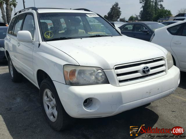 2006 used/ Tokunbo TOYOTA HIGHLANDER FOR SALE in Nigeri Sell At Ease