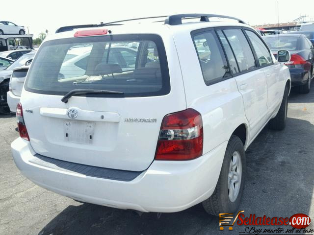 2006 used/ Tokunbo TOYOTA HIGHLANDER FOR SALE in Nigeri Sell At Ease