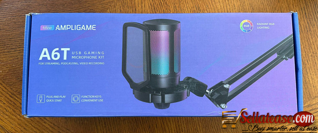 Fifine A6t Condenser Studio Microphone Professional Usb Desktop
