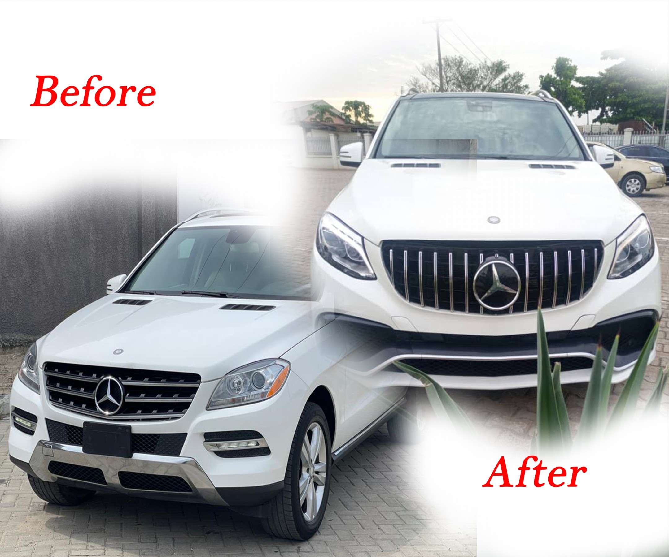 Cost of upgrading Mercedes Benz ML350 to GLE in Nigeria ⋆ Sellatease Blog