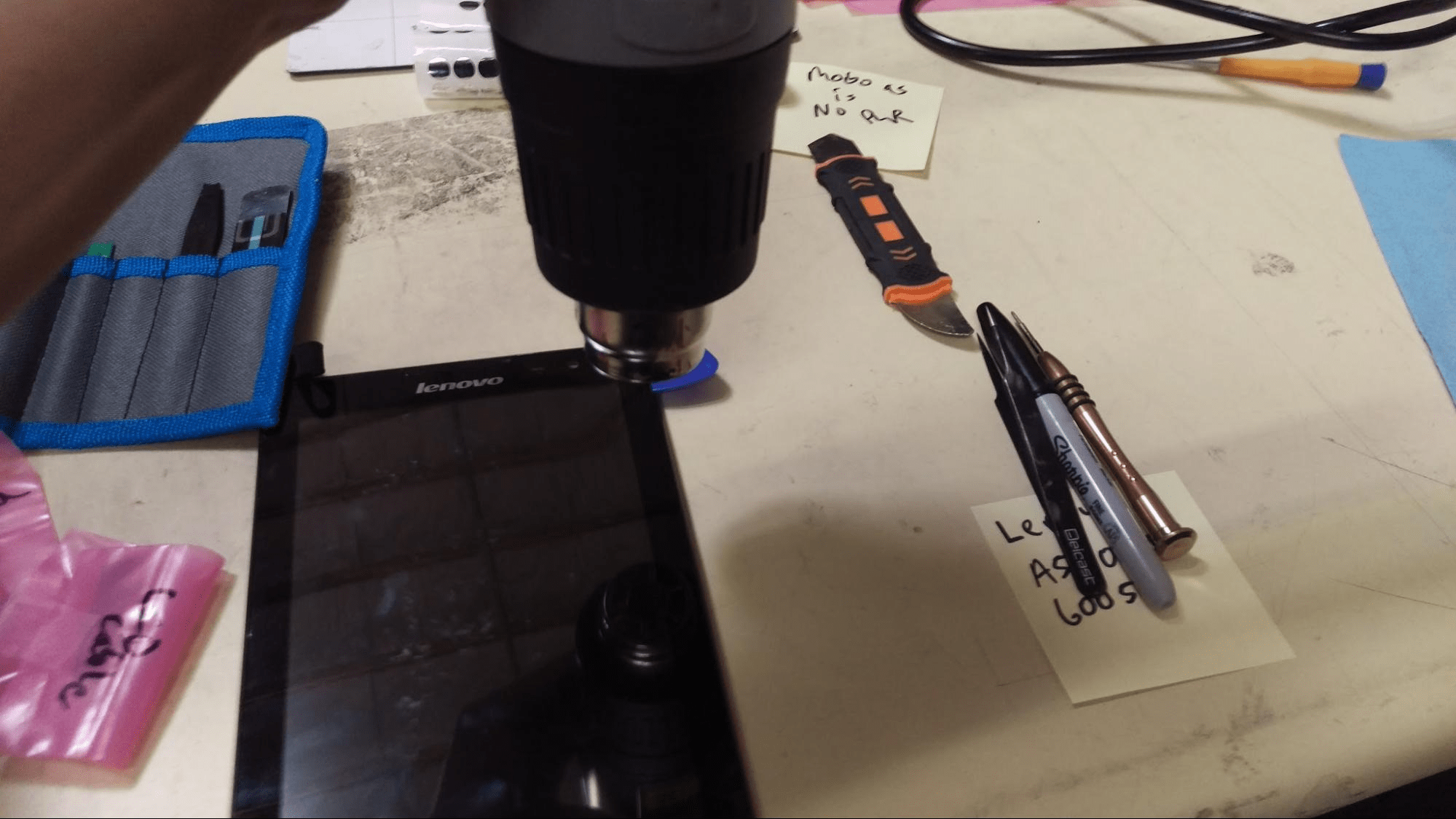 Lenovo Tab 2 A8 A550F Tablet Disassembly Guide