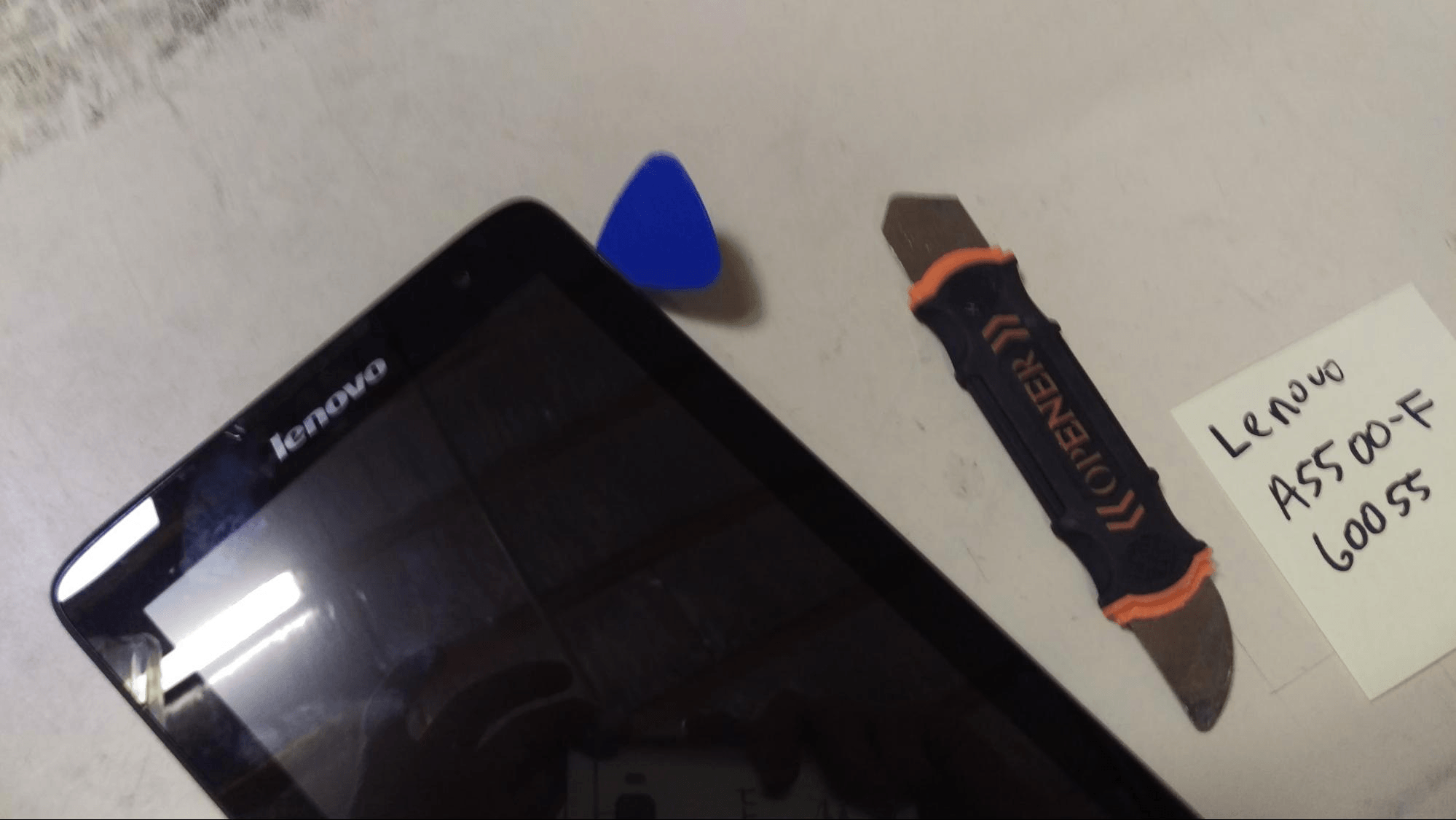Lenovo Tab 2 A8 A550F Tablet Disassembly Guide