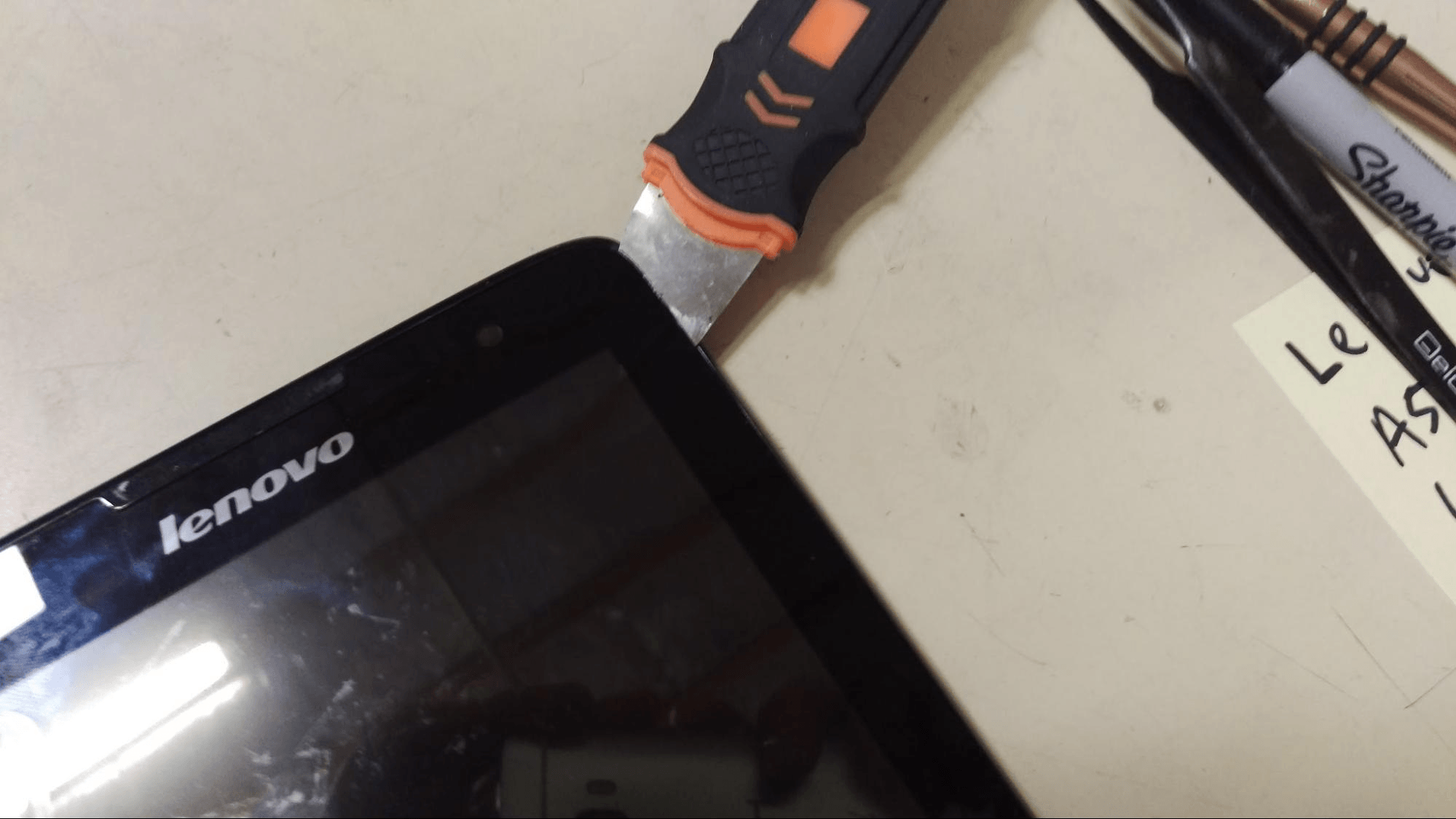 Lenovo Tab 2 A8 A550F Tablet Disassembly Guide