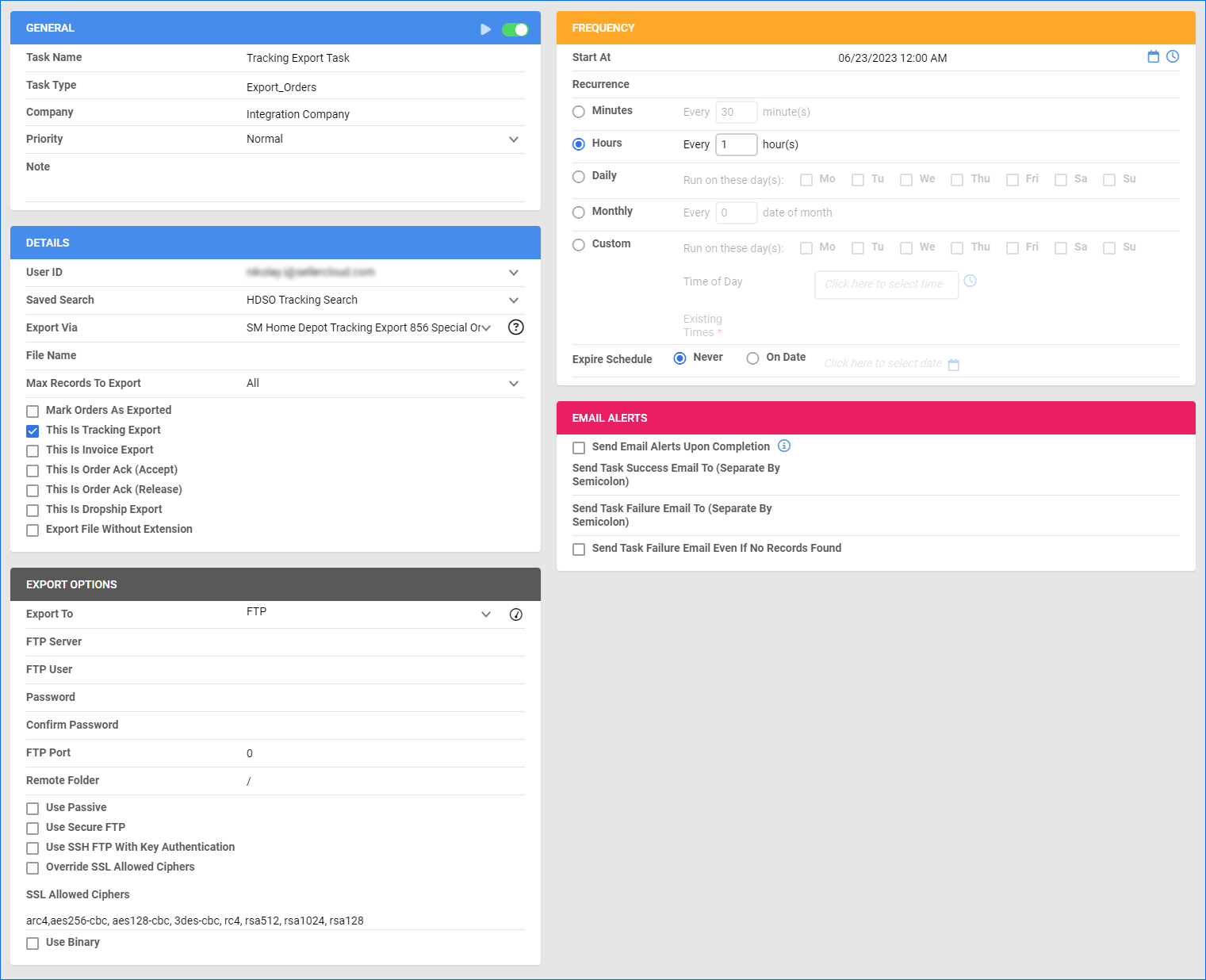 Home Depot Special Orders Account Integration Sellercloud Help