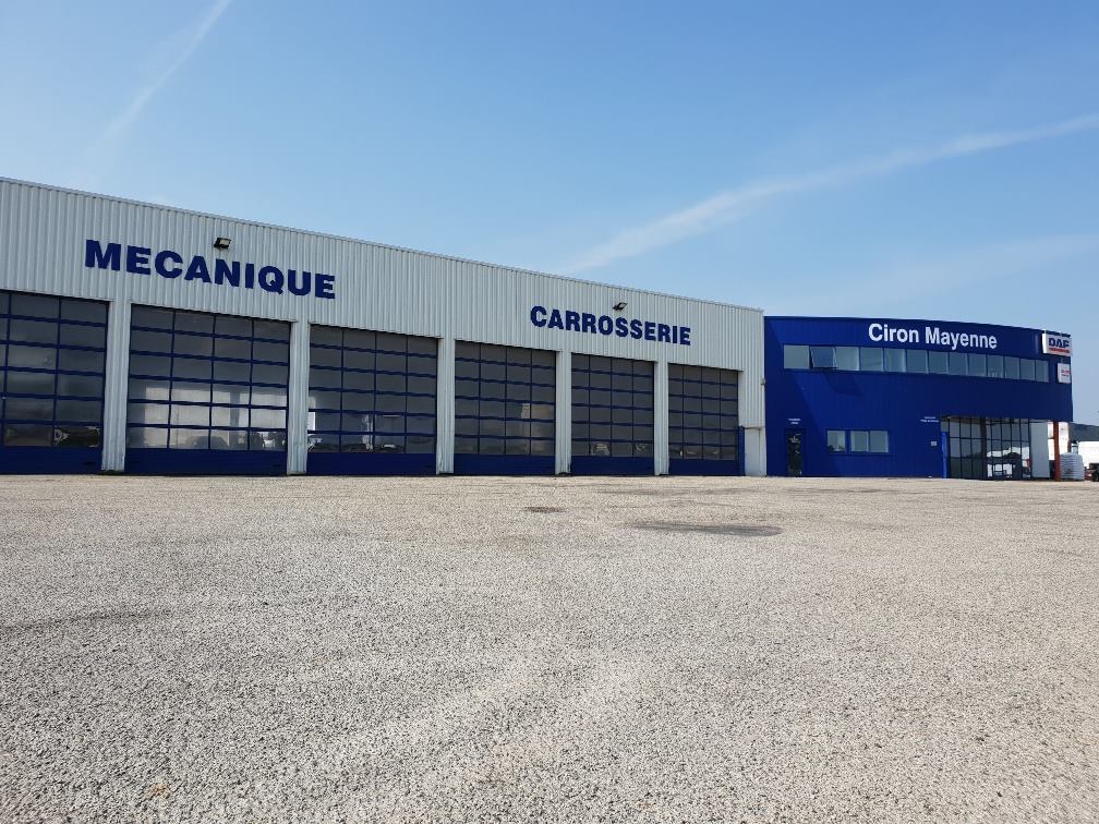 Garage Ciron Daf, 22 poids lourds d'occasion de l'entreprise Garage