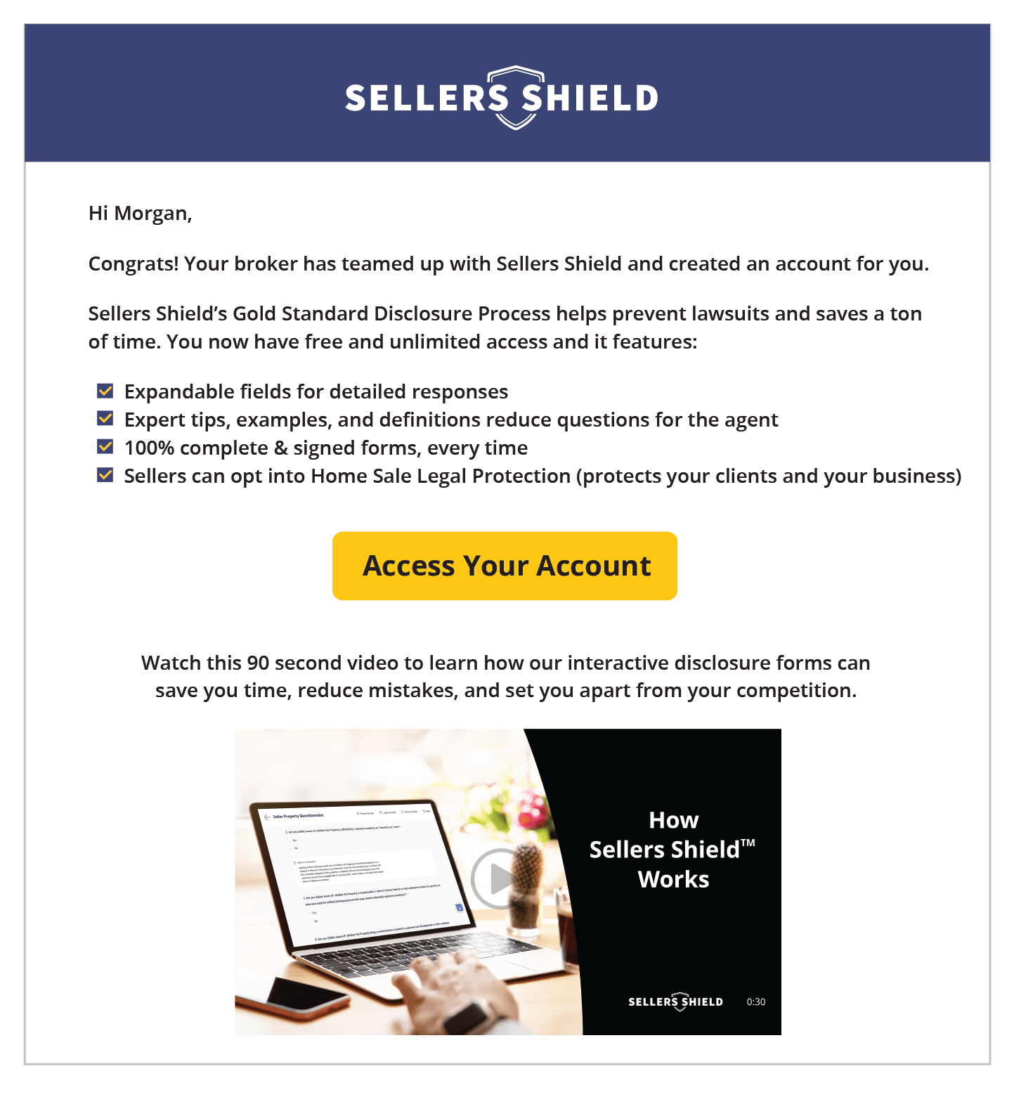 FerrariLund Real Estate Sellers Shield